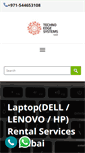 Mobile Screenshot of laptoprentaluae.com